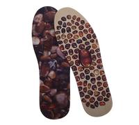 SHOWERORO Reflexology Foot Massage Insoles Pebble Surface for Men and Women, Therapy Pads Offering Decompression and Fatigue Alleviation, Non-Slip and Breathable for Daily Use