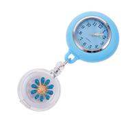 SHOWERORO Retractable Clip-On Nurse Pocket Watch with Brooch, Hanging Fob Watch for Healthcare Professionals, Luminous Hands, Infection Control Design, Suitable for Nurses and Doctors