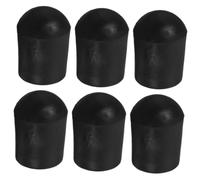 SHOWERORO Rubber Endpin Stopper Set for Cello Non-slip Mat 6 Pieces Easy to Install Protects Floor from Scratches Cello Endpin Protector
