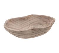 SHOWERORO Rustic Wooden Birdbath Bowl Hygienic Butterfly Water Feeder Basin with Timeless Vintage Style for Outdoor Garden and Balconies for Wildlife and Wild Birds