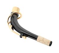 SHOWERORO Saxophone Bend Neck Replacement Brass Sax Metal Mouthpiece Sax Repairing Kit for Saxophonists