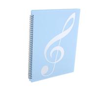 SHOWERORO Sheet Music Binder Large Capacity A4 Music Folder for Piano Violin Guitar Keyboard