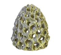 SHOWERORO Shrimp Shelter Cave Fish Tank Tunnel Cave Playful Space Increases Interactivity Dome Tunnel Natural Looking Creative Fish House Design