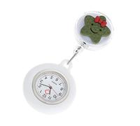 SHOWERORO Silicone Star Nurse Watch Cute Cartoon Design for Nurses and Doctors The Go Clip-Watch Style Lightweight Material for Medical Professionals