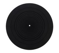 SHOWERORO Silicone Static Turntable Mat Shockproof Platter Pad for Vinyl Records Designed to Sound Quality and Protect Your Record Player