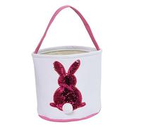 SHOWERORO Simple and Practical Easter Bucket Candy Storage Design for Easter Decor