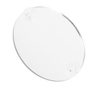 SHOWERORO Single Side Fish Training Acrylic Mirror Betta Fish Exercise Mirror with Suction Cup Easy to Install Rectangular Acrylic Aquarium Decoration