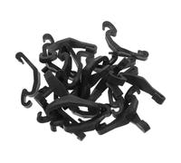 SHOWERORO Small Pet Cage Buckles 24Pcs Sturdy Plastic Cage Edge Clips for Rabbit Hamster Fastening in Compact Living Spaces and Travel