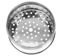 SHOWERORO Small Stainless Steel Steamer Plate Thickened 12cm Versatile Food Steamer Tray for Household and Commercial Use Compatible