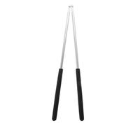 SHOWERORO Solid Metal Drumsticks Heavy Rhythm Rods for Acoustic Jazz Percussion Instruments Comfortable Grip