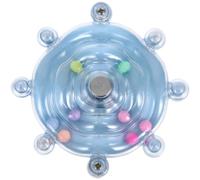 SHOWERORO Spinning Parrot Chew for Small Birds Safe Interactive Bird Cage with Colorful Design for Parakeets Budgie Boredom Breaker and Ringneck Parrot Entertainment