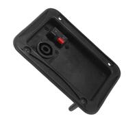 SHOWERORO Stage Speakers and Audio Speaker Terminal Board Stereo Connector Speaker Wire Terminal Speaker Wire Connectors Terminal Sound System Terminal Board Black