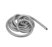 SHOWERORO Stainless Steel Metal Conduit Cable Cover for Electrical Cords and Data Cables Extended Coverage and Weather Resistance, for Hiding Wires along Wall in Tv Area Or Workspace