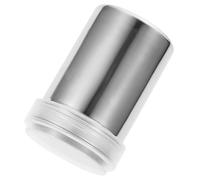 SHOWERORO Stainless Steel Sugar Powder Shaker with Lid, Fine Mesh Cocoa Flour Duster for Baking, Coffee, Cappuccino, and Chocolate, Large 7X12Cm Reusable Powder Dispenser for Kitchen Use