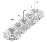 SHOWERORO Stainless Steel Tea Pot Spout Filter 20Pcs Swirl Spring Strainers for Loose Leaf Tea Brewing Accessories at Home