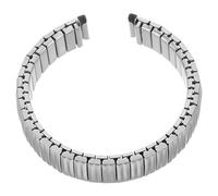 SHOWERORO Stainless Steel Watch Band Strap for Men and Women, Scratch-resistant and High-elastic Curved Design, Engineer Style with Refined Metal Finish, Suitable for Workouts