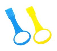 SHOWERORO Standing Assistance Handles Pcs Playpen Attachments Safe Crib Pull Rings for Indoor Play Promoting Cognitive Development