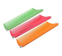 SHOWERORO Stretch Pointed Tail Combs Color Color 3pcs Made of Abs and Steel Easy to Carry and Style Hair for Personal and Hairdressing Use for Barbers and Stylists in Home or Salon
