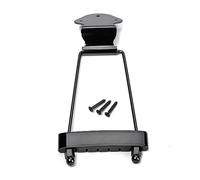 SHOWERORO String Tailpiece for Jazz Guitar Black Archtop Replacement Bridge for Smooth Performance and Easy Installation