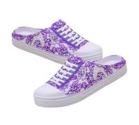 SHOWERORO Supple-Soled Breathable Sandals for Women Non-Slip Hollow Out EVA Summer Slippers Lightweight Garden and Beach Shoes Comfortable Outdoor Wear Everyday Footwear Purple