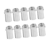 SHOWERORO Swivel Nuts for Snare Drum 10pcs Iron Drum Swivel Nuts Replacement Drum Spare Parts Inner Diameter