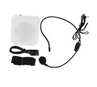 SHOWERORO Teacher's Microphone Amplifier Mini Portable Voice Amplifier for Classroom Wireless Microphone Speaker for Training and Tour Guide