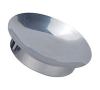 SHOWERORO Thickened Stainless Steel Meat Plate with Smooth Edges, Multipurpose Kitchen Utensil for Picnic and Family Gathering, Easy to Use and Sturdy Serving Tray for Cuisine Storage