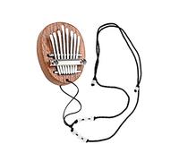 SHOWERORO Thumb Piano for Beginners Portable Kalimba Ergonomic Design Music Instrument for Outdoor School and Family Use Small Lanyard for Easy Carrying