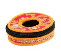 SHOWERORO Tibetan Tingsha Cymbals Storage Pouch Cotton Cloth Bag Medium Size (8.5cm Diameter) Random Color for Meditation and Yoga