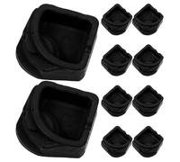 SHOWERORO Tiny Reptile Resin Water Dish 10Pcs Anti-Drowning Function, Small Spider Water Bowl for Juvenile and Terrarium Accessories