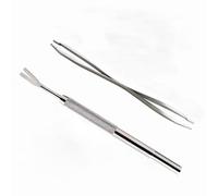 SHOWERORO Tool Set Kit Stainless Steel for Or to Cats Dogs and 2pcs Lightweight Precisely Tiny Embedded, Ideal for Travel Park Visits