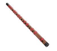 SHOWERORO Traditional Musical Instrument Bamboo Flute for Beginner Smooth Surface Lightweight Accurate Tone Holes ()