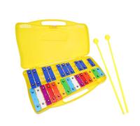 SHOWERORO Twenty-five-tone Metallophone Percussion Boys and Girls Musical Toy for Early Education Classroom Music Instruments Boy Girl Xylophone for Learning