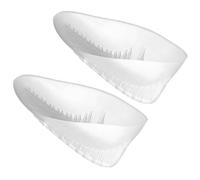 SHOWERORO U-Shaped Sebs Heel Cushion Pads for Foot Care, Soft Anti-Wear Shoe Inserts, Moisturizing Heel Protectors for Preventing Dry Cracks and Foot Correction