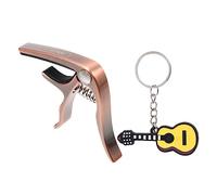 SHOWERORO Ukulele for Adults Simple and Practical Capo Alloy Tuning Clip Rose Gold Made Skill Level