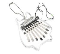 SHOWERORO Unique Mini Thumb Piano 8-key Kalimba Crystal Design for Music Practice