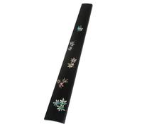 SHOWERORO Violin Replacement Smooth Wooden Fretboard Unique Inlay Design for Violin Easy to Install Accessory for Musicians and Beginners