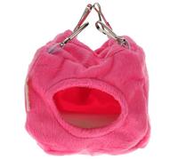 SHOWERORO Warm Plush Bird Nest Hanging Hammock for Parrots and Birds, Stress Reduction and Sense of Security, for Sleeping and Playing in Winter