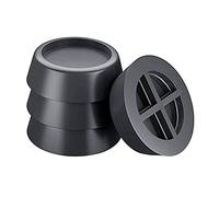 SHOWERORO Washing Machine Feet Anti-slip Vibration Absorbing Pad 4pcs Rubber Material Easy Install