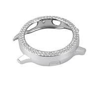 SHOWERORO Watch Protective Case Compatible Active Shell Double Row Diamonds Protect Your Watch Frame for Outdoor Use