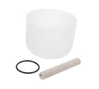 SHOWERORO White Chakra Crystal for Yoga Meditation Featuring Music Design for Salon Use and Enhancing Your Meditation Experience Soothing Sound Vibrations