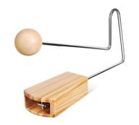 SHOWERORO Wood Vibraslap Percussion Instrument for Adults Latin Rhythm Musical Instrument Sound Chambers for Percussion Bands and Latin Music Performances