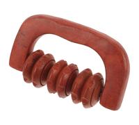 SHOWERORO Wooden Massage Roller with 4-Spoke Design, Multi-Function Manual Body and Neck Massager for Muscle Relaxation, Foot and Back Therapy Tool for