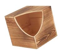 SHOWERORO Wooden Small Bird Nesting Box Warm Breeding Hatchery Incubator for Parakeets Sparrows Finches Suitable for Indoor Bird Housing Random Color