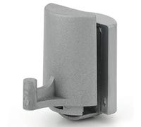 ShowerPart Shower Door Hooks/Slides/Glides R6, Glass Thickness 6mm, Hole Diameter 10mm, Shower Door Replacement Parts, 1x