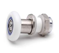ShowerPart Shower Door Rollers/Runners/Pulleys Replacement Parts Replacement Parts Shower Door Rollers 23mm 25mm or 27mm Wheel Diameter K048 Nylon Stainless Steel Micro-Bearing 4X