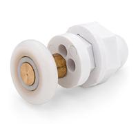 ShowerPart Shower Door Rollers/Wheels/Runners L088, Diameter 19mm, Wheel Thickness 6mm, Stainless Steel, Shower Door Replacement Parts, 4X