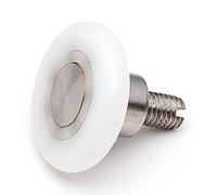 ShowerPart Shower Door Rollers/Wheels/Runners LW024, Diameter 21mm, Wheel Thickness 4mm, Nylon, Shower Door Replacement Parts, 4X