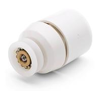 ShowerPart Small Shower Door Wheel/Roller/Runner MS2 Wheel Diameter 19mm Overall Length 42.5mm Diameter of Hole in Glass 15mm V Grooved Wheel Shower Door Wheels 1x MS2