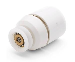 ShowerPart Small Shower Door Wheel/Roller/Runner MS2 Wheel Diameter 19mm Overall Length 42.5mm Diameter of Hole in Glass 15mm V Grooved Wheel Shower Door Wheels 1x MS2